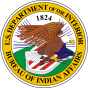 US Department of the Interior Bureau of Indian Affairs logo